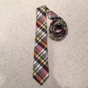 Plaid tie